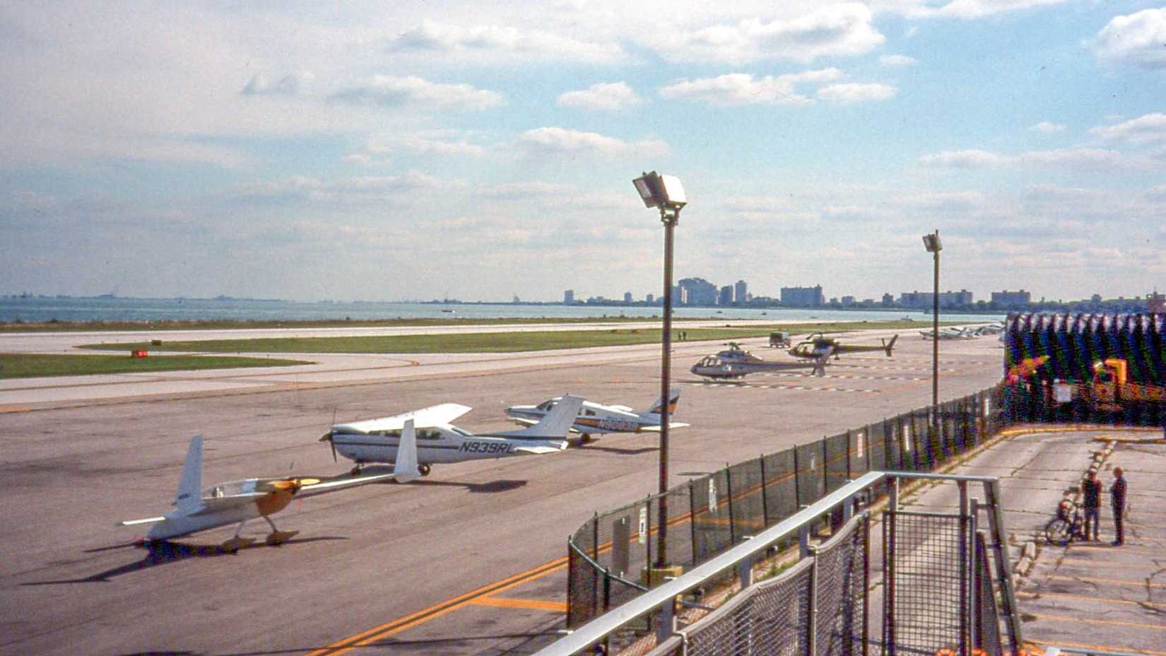 Chicago Meigs Field Apron View 1997