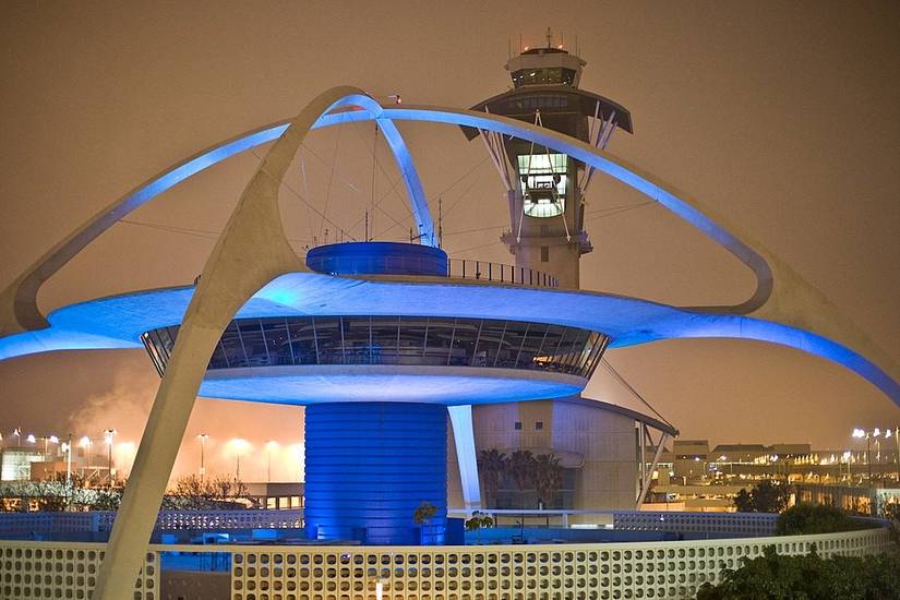 LAX control tower