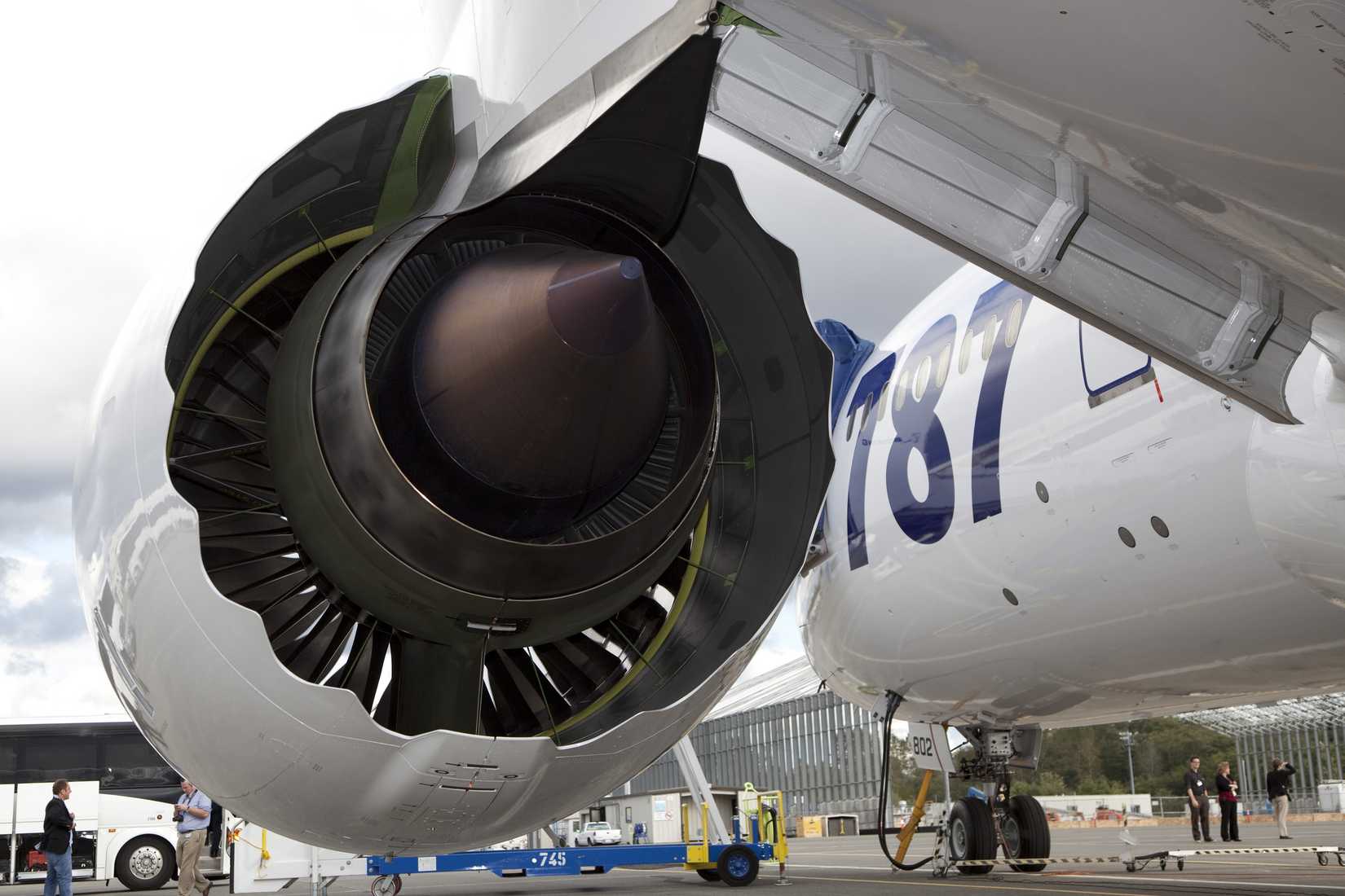 Rolls-Royce Trent 1000 Closeup