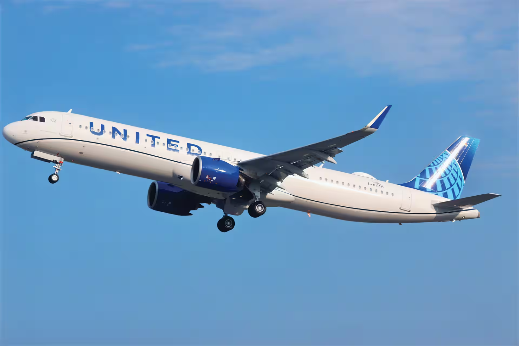 United Airlines A321neo Inflight