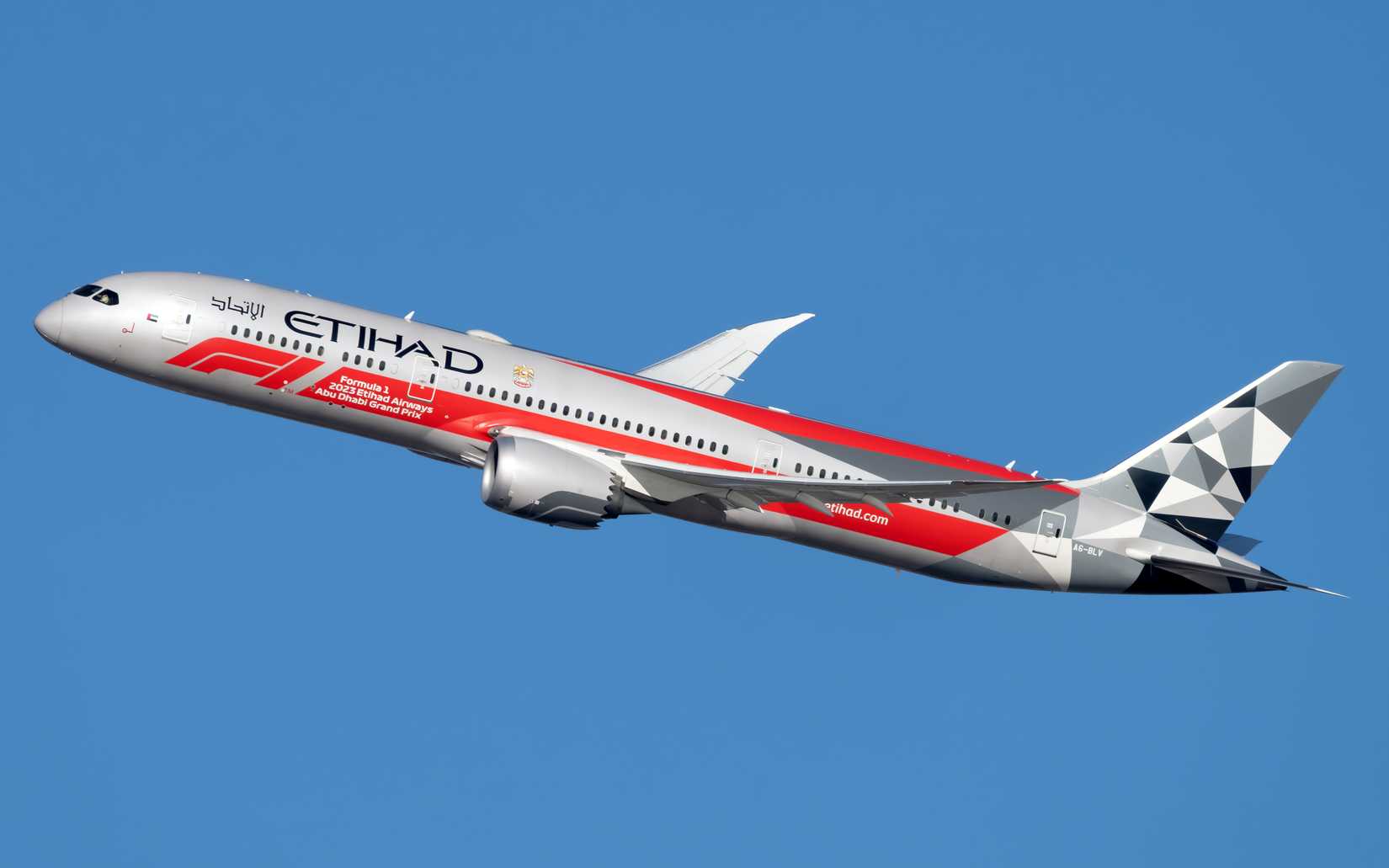 Etihad Airways (Abu Dhabi Grand Prix Livery) Boeing 787-9 Dreamliner