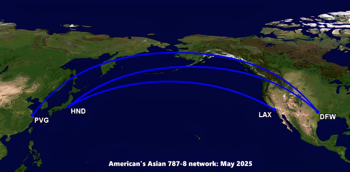 10 Years Later: Where American Airlines Flies Its Boeing 787-8 Dreamliners