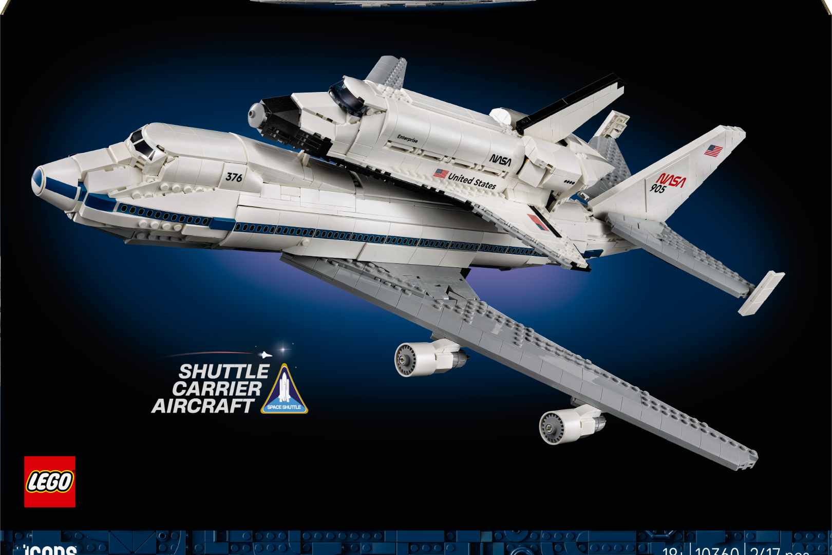 Cool: Lego's Latest $230 Set Is A Boeing 747 Carrying The Space Shuttle
