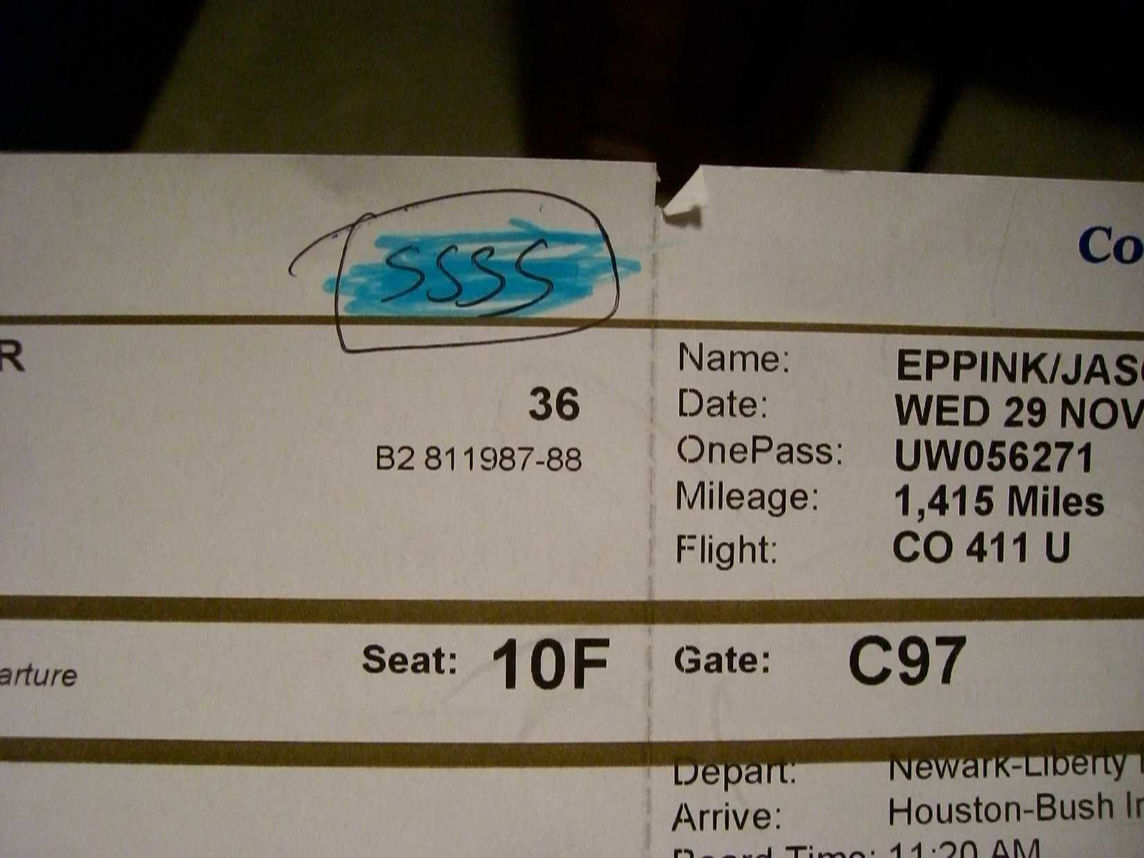 Close up on the SSSS