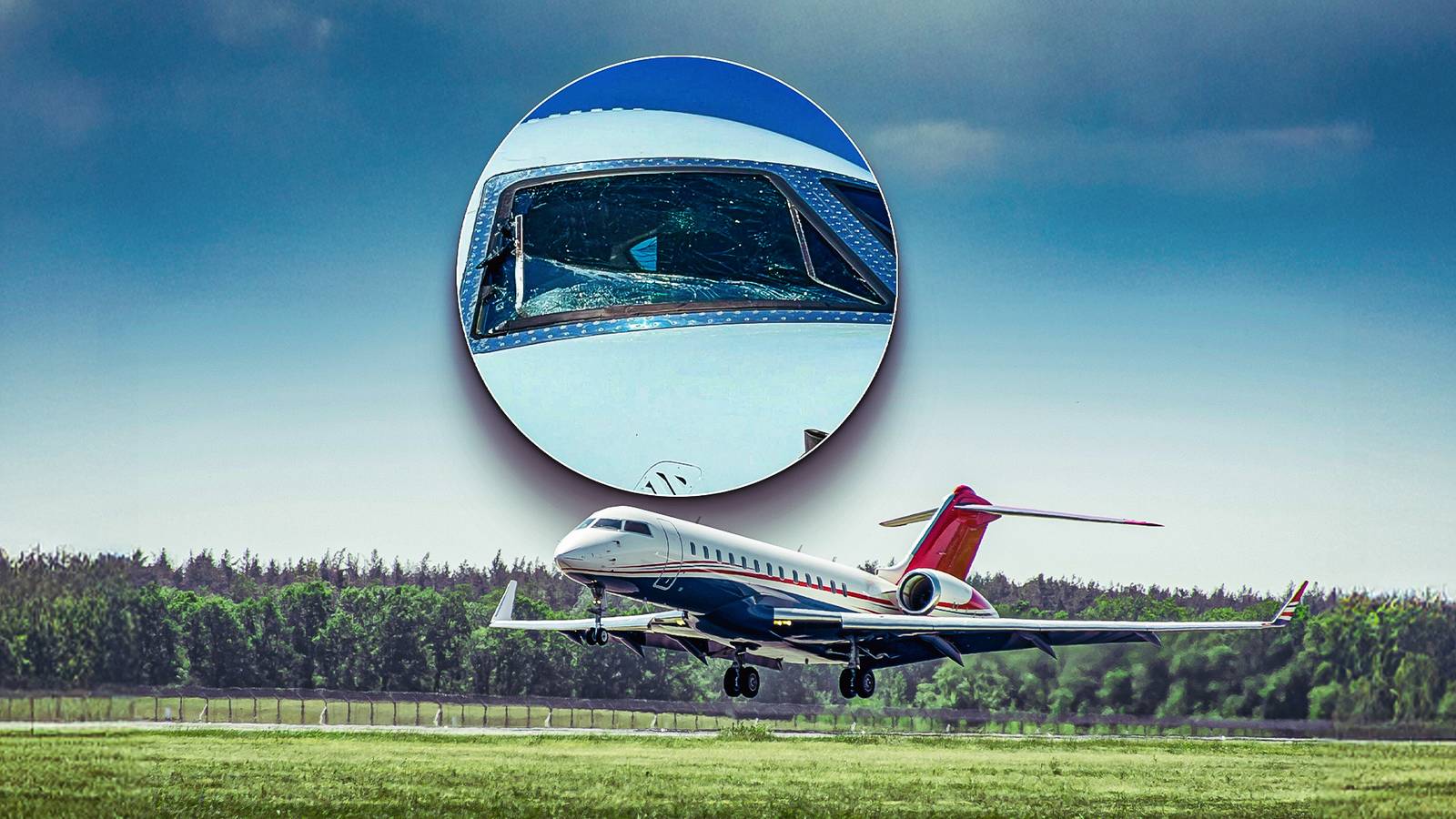 What Happened When The Windshield Shattered On This Golfer’s Private Jet Mid-Flight