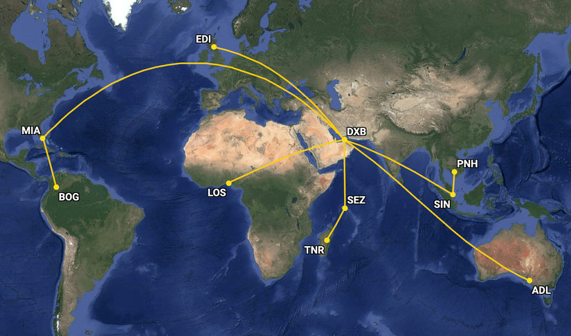 How Emirates, Etihad, And Qatar Airways' Route Networks Have Changed In ...