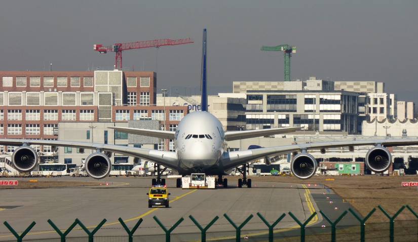 Lufthansa Airbus A380 Frankfurt