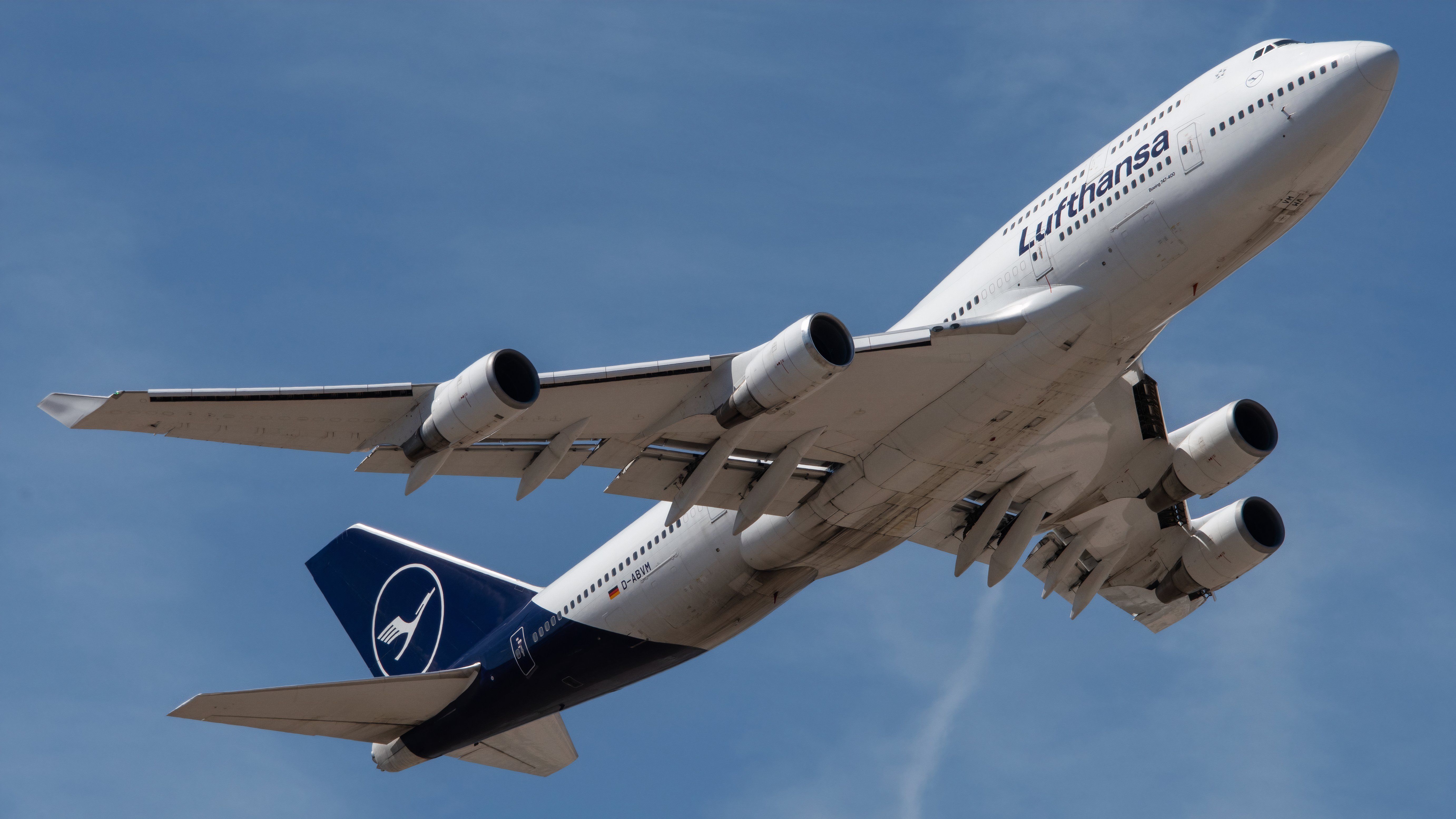 LH Lufthansa Aviationtag B747-400 コンビ LH Lufthansa Aviationtag B747-400 コンビ