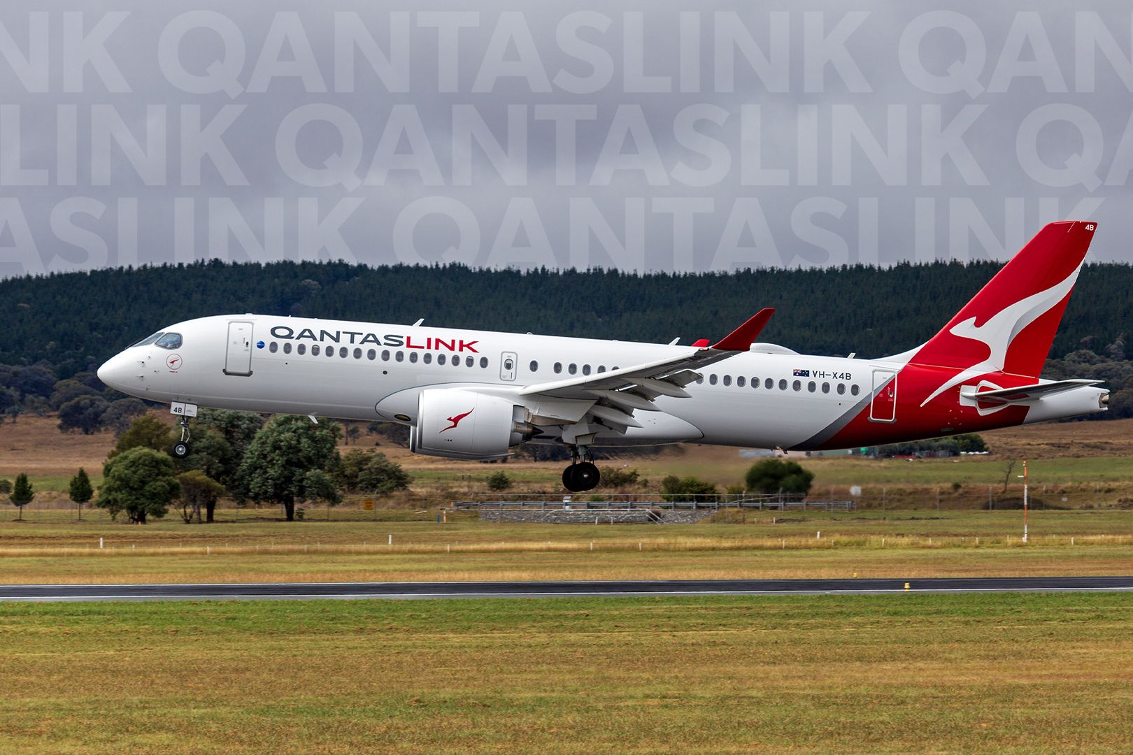 QantasLink's 7 Airbus A220-300 Routes Operating This Month