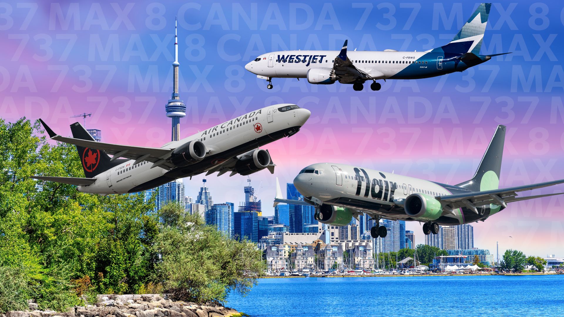 The 10 Busiest Boeing 737 MAX 8 Routes In Canada