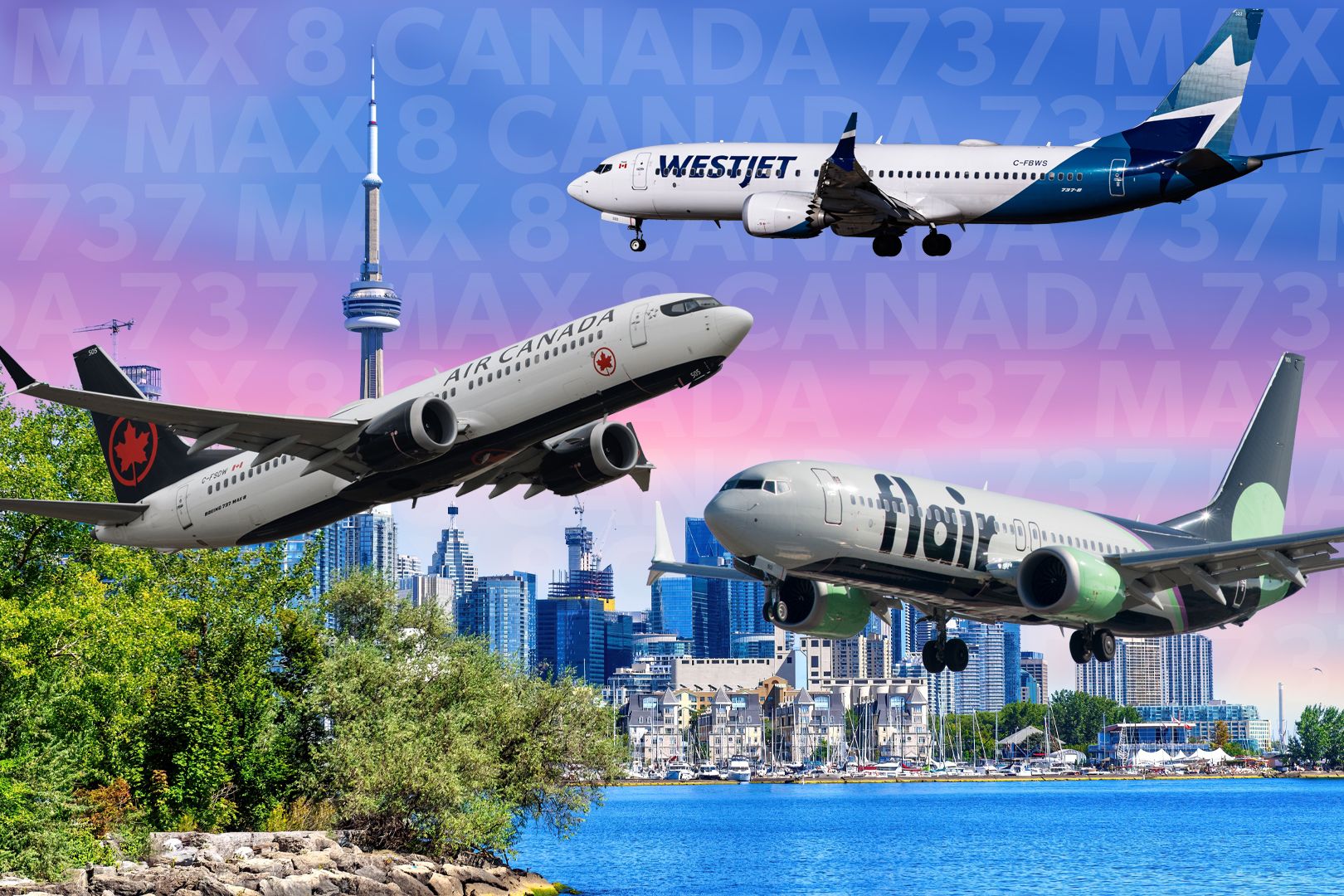 The 10 Busiest Boeing 737 MAX 8 Routes In Canada