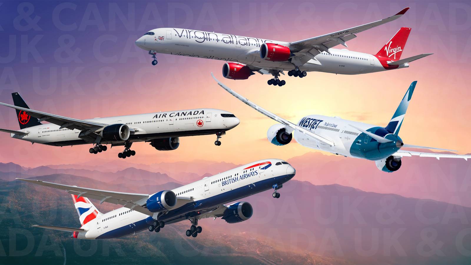 The 6 Busiest Routes Between The UK & Canada In 2025