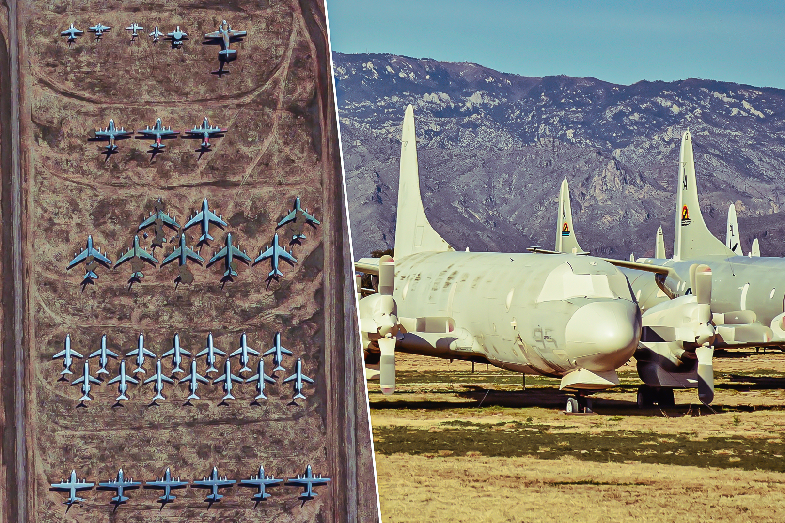 The USA's 6 Largest Aircraft Boneyards
