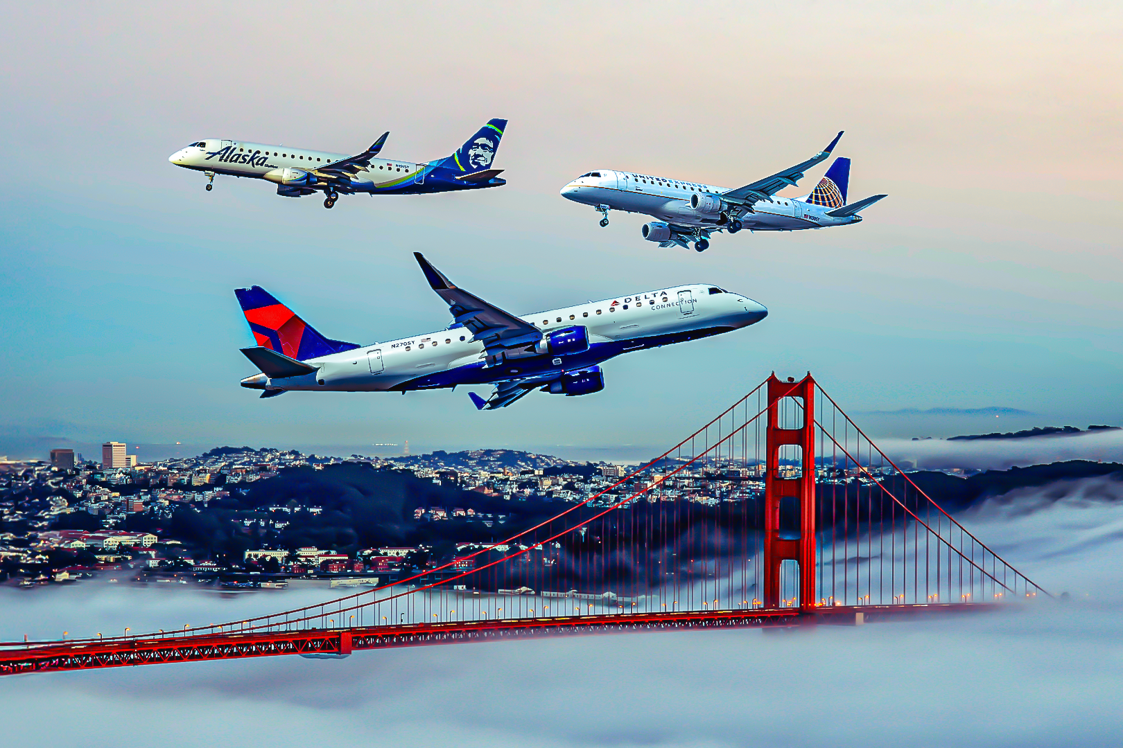 SkyWest's 10 Busiest Intra-California Routes Ranked By Airline Brand