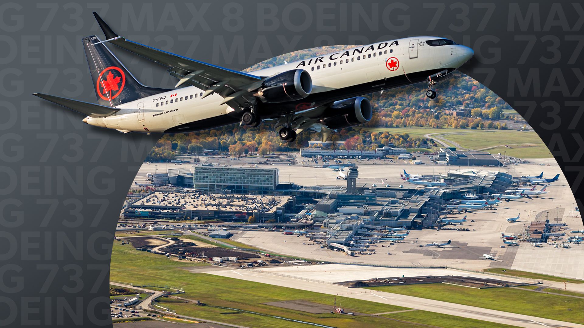 Which Air Canada Hub Handles Its Most Boeing 737 MAX 8 Flights