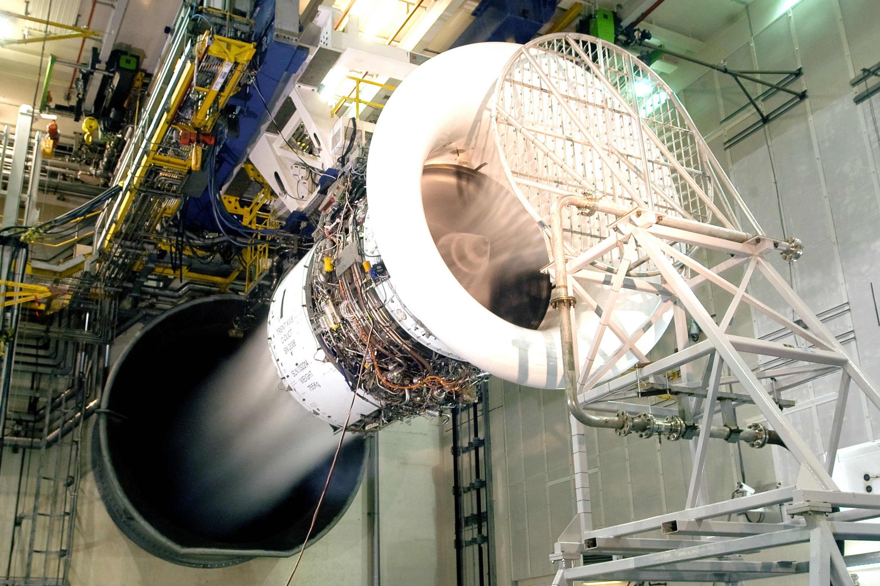 Rolls Royce Trent XWB Water Ingest Test