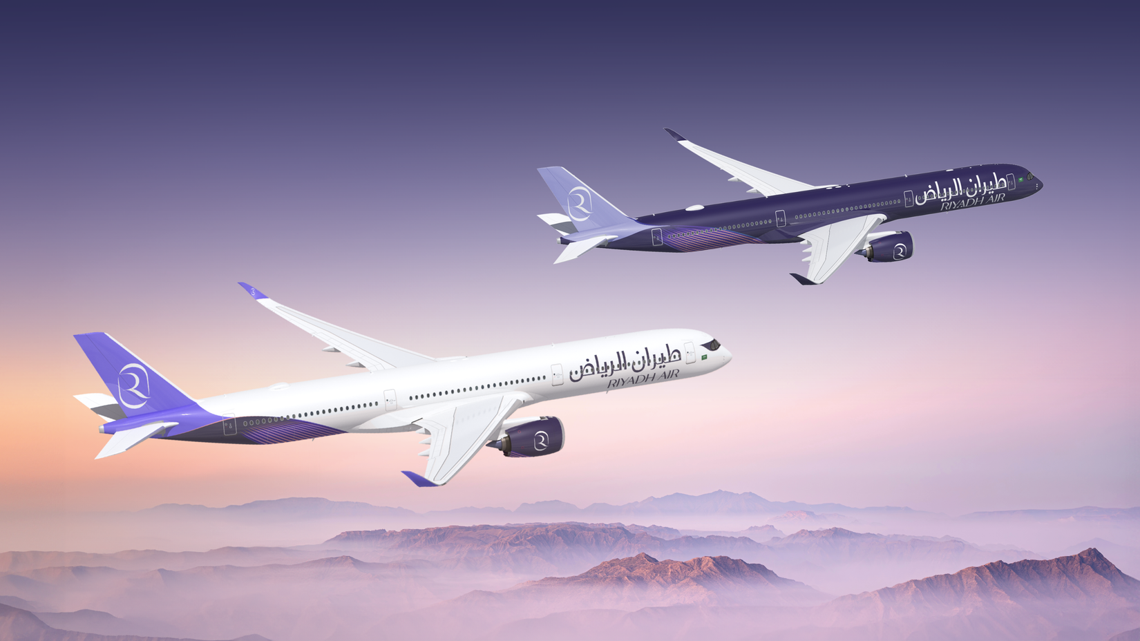 Boeing 787-9 Dreamliner of Riyadh Air.
