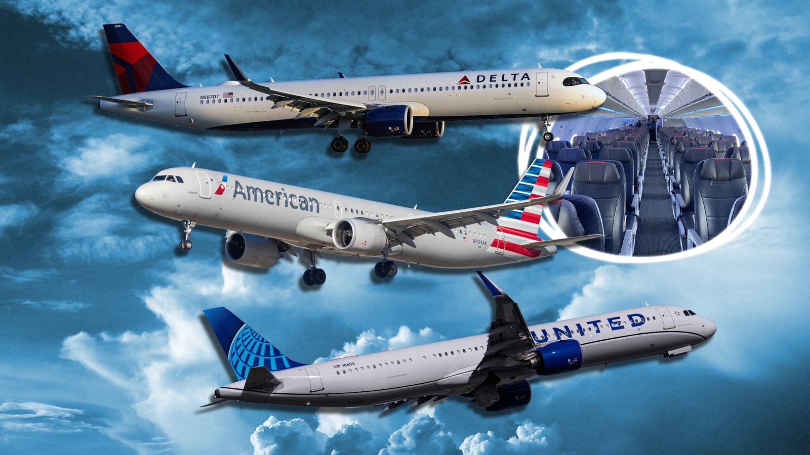 American Vs. Delta Vs. United: Which Carrier Has The Most Legroom?
