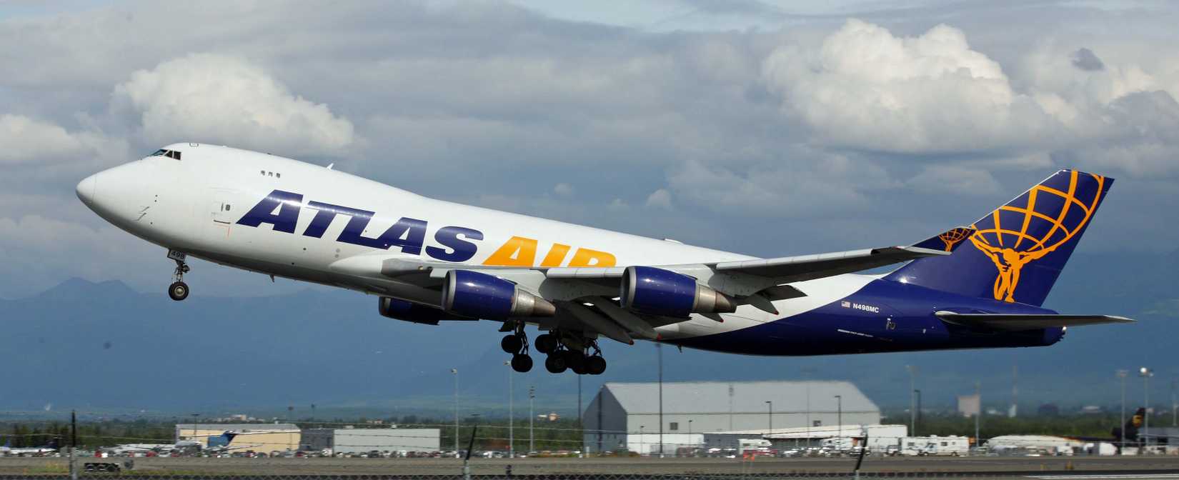 Atlas Air 747 at Anchorage