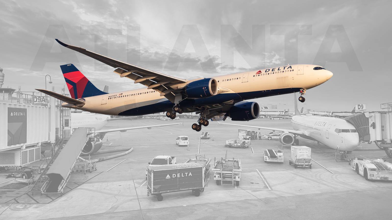 330 Sharp Flight Delta Air Lines' Most Popular Airbus A330 Flights From Atlanta