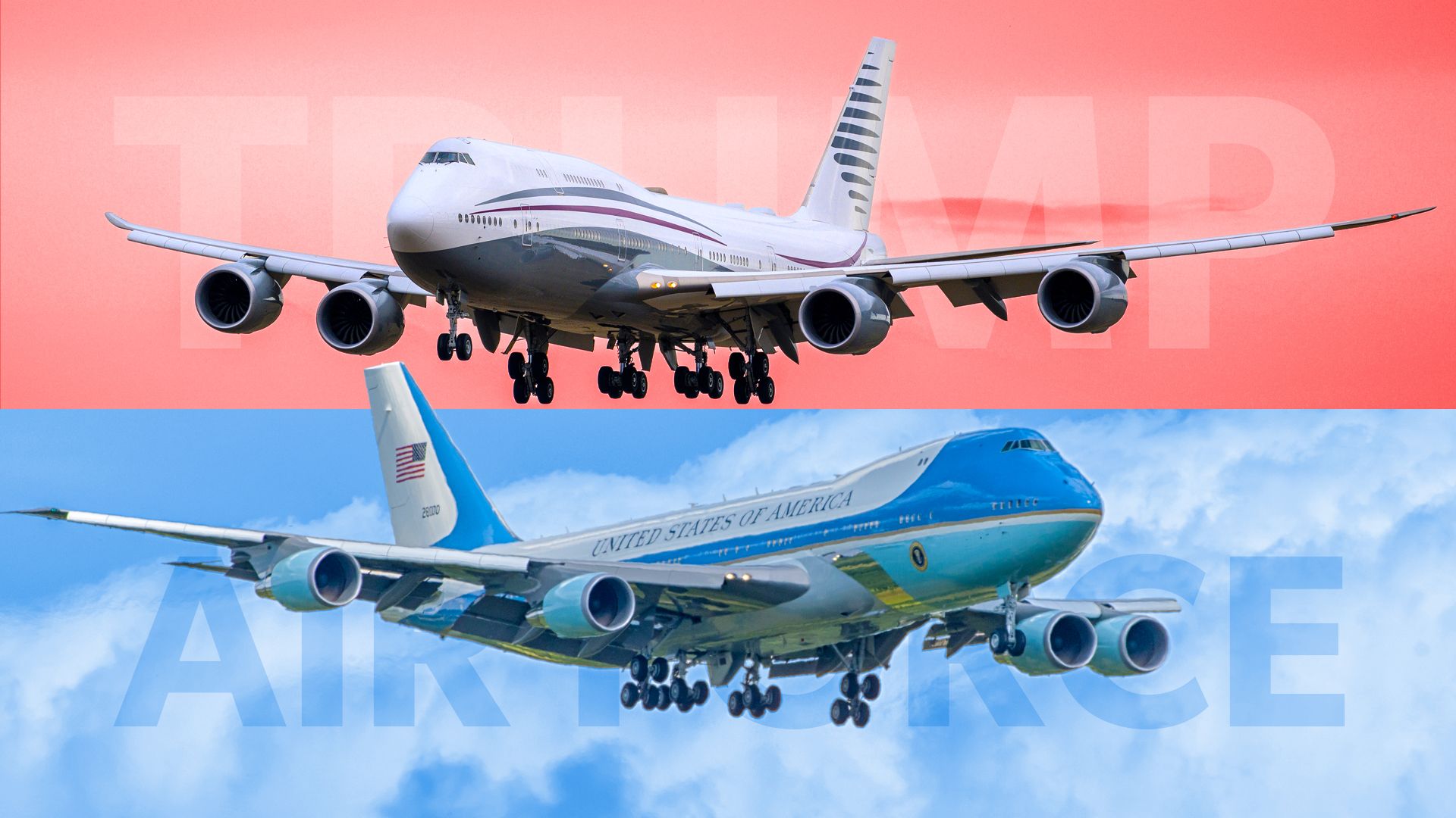 Donald Trump's New Boeing 747 Vs. Current Air Force One: What Are