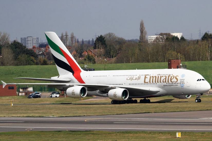 Emirates A380 615-seat 