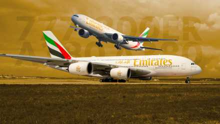 Boeing 777-300ER is bigger than Airbus A380