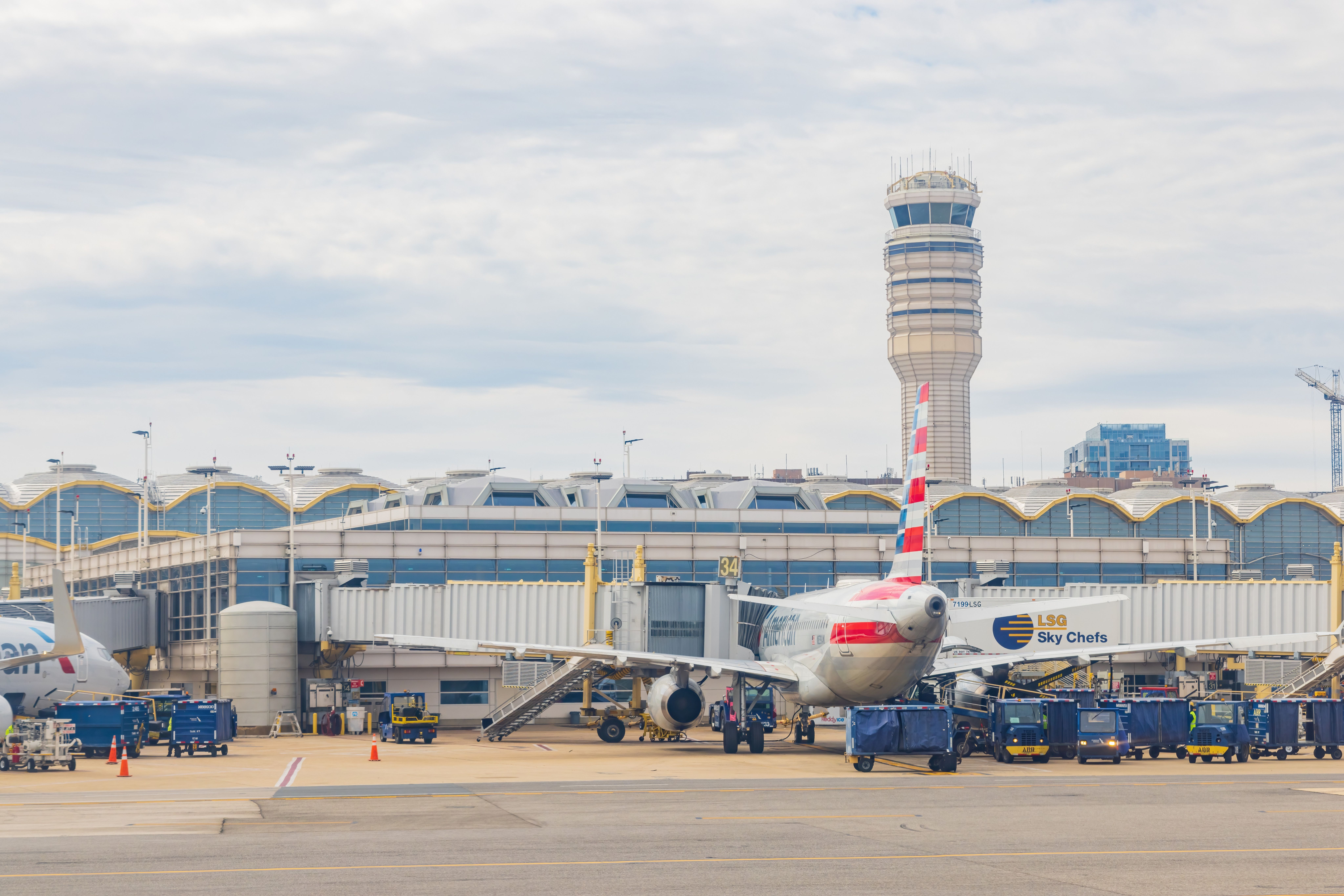 Man Builds 150,000-Piece LEGO Model Of Washington Reagan National Airport