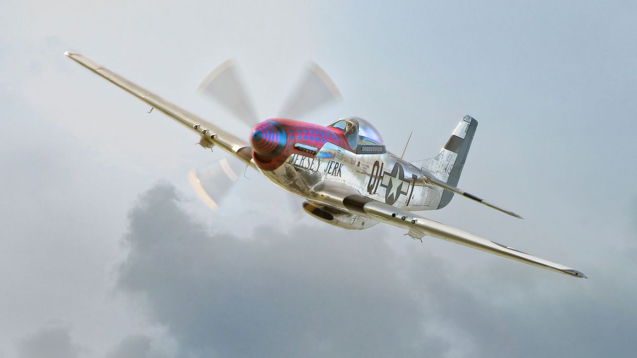 How Many P-51 Mustangs Were In Service With The US Air Force?