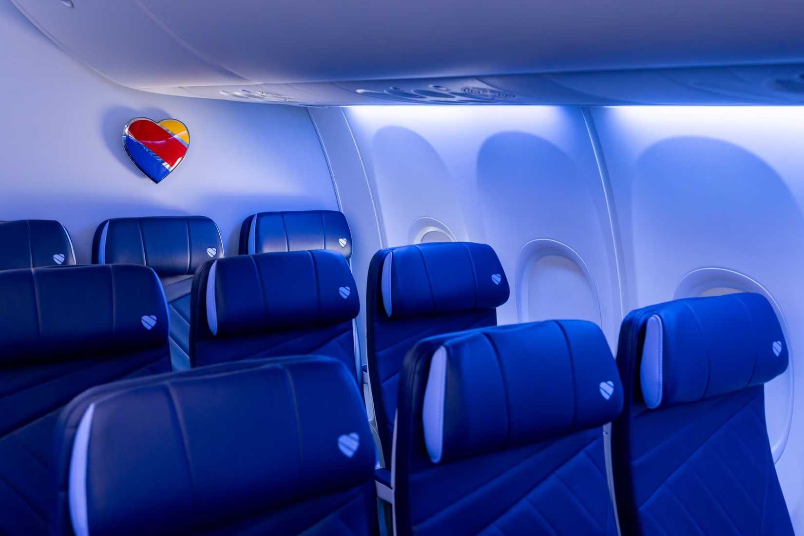 Southwest Airlines Interior