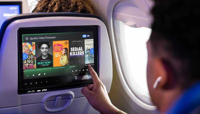 United Airlines and Spotify partnership