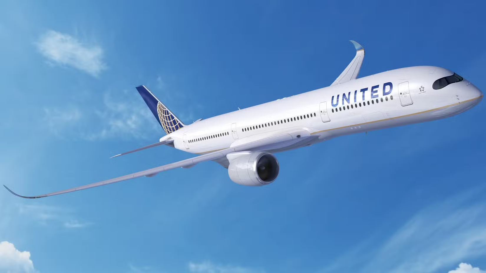 United A350 Rendering