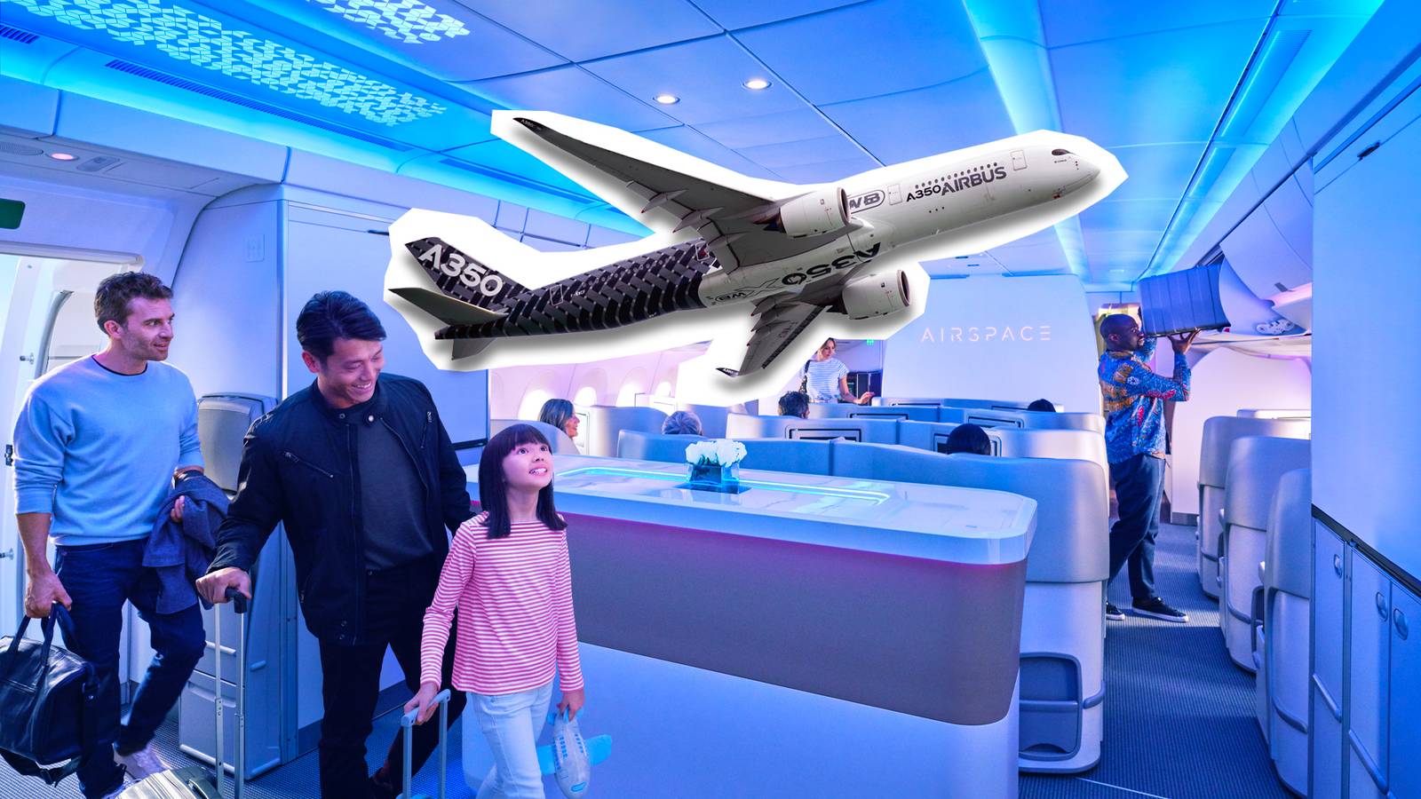 Why The Airbus A350 Has Such A High Cabin Ceiling