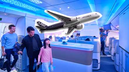 Why The Airbus A350 Has Such A High Cabin Ceiling