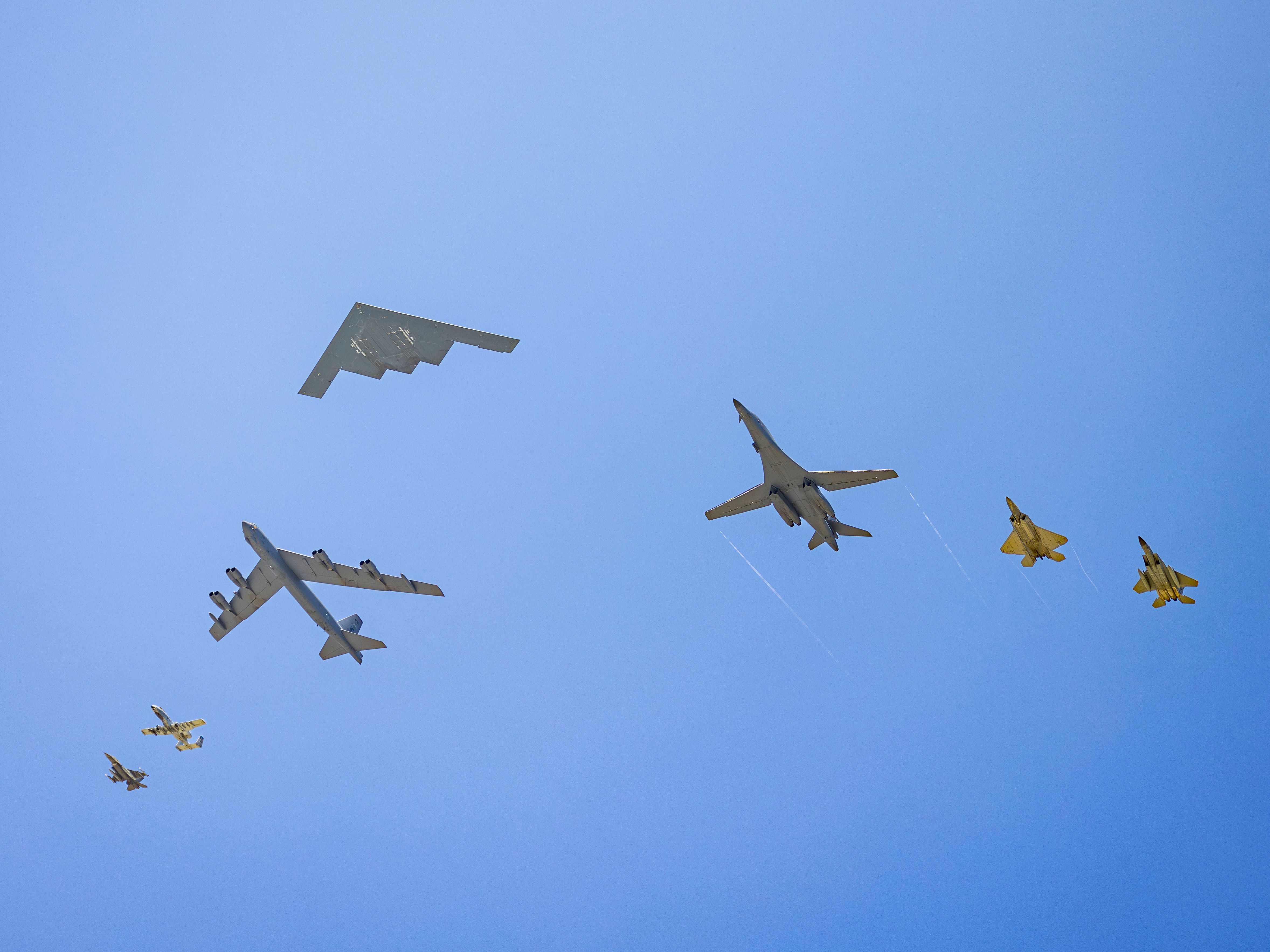 The World's Largest Air Forces By Total Military Aircraft Numbers