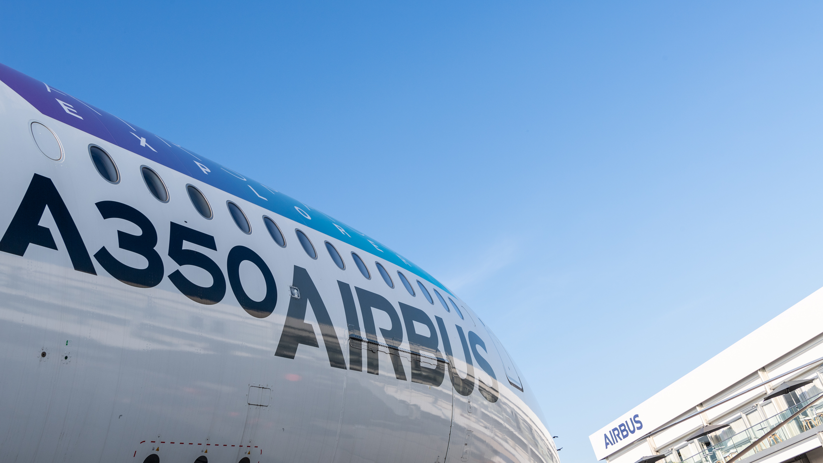 A350-900 at the Paris Airshow 2023