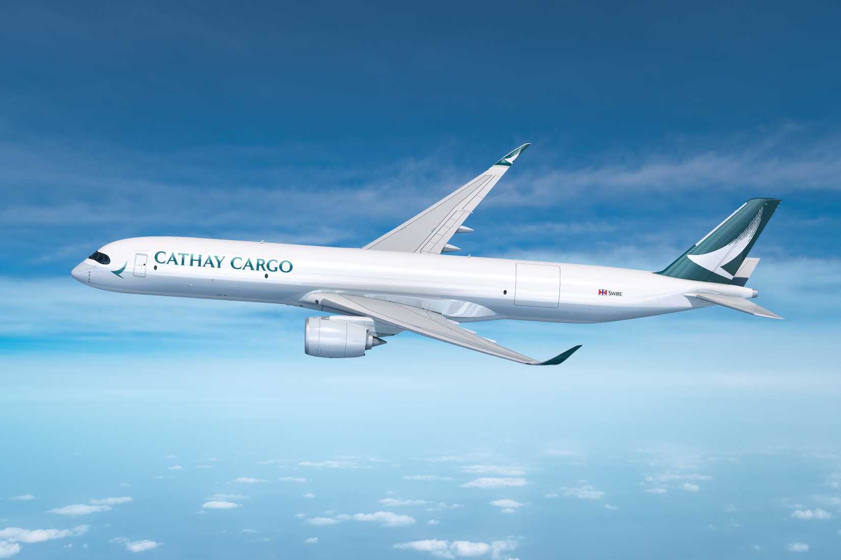 Cathay Cargo Airbus A350F Rendering