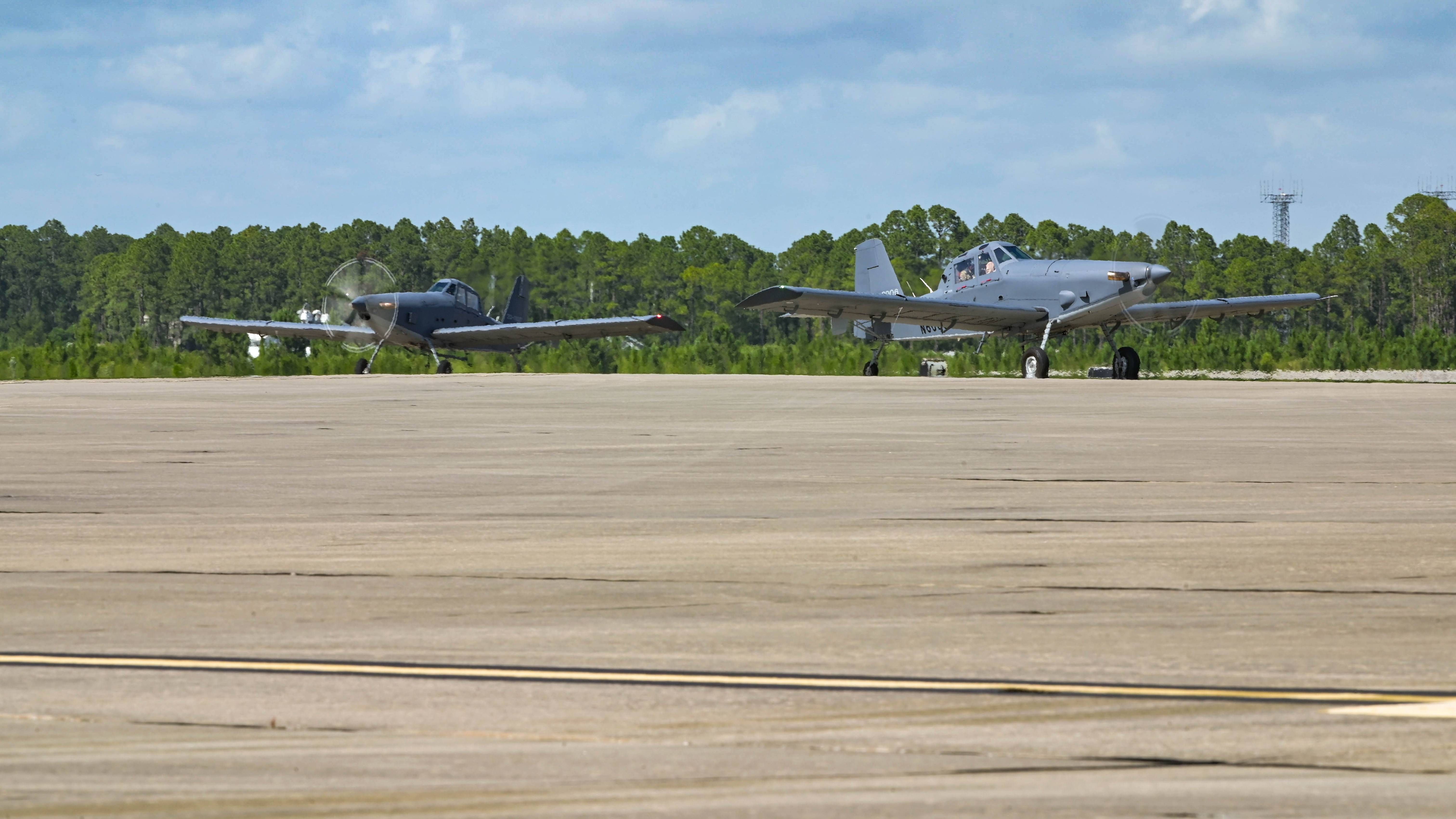 US Air Force Tests New OA-1K Skyraider II Aircraft for Special Operations