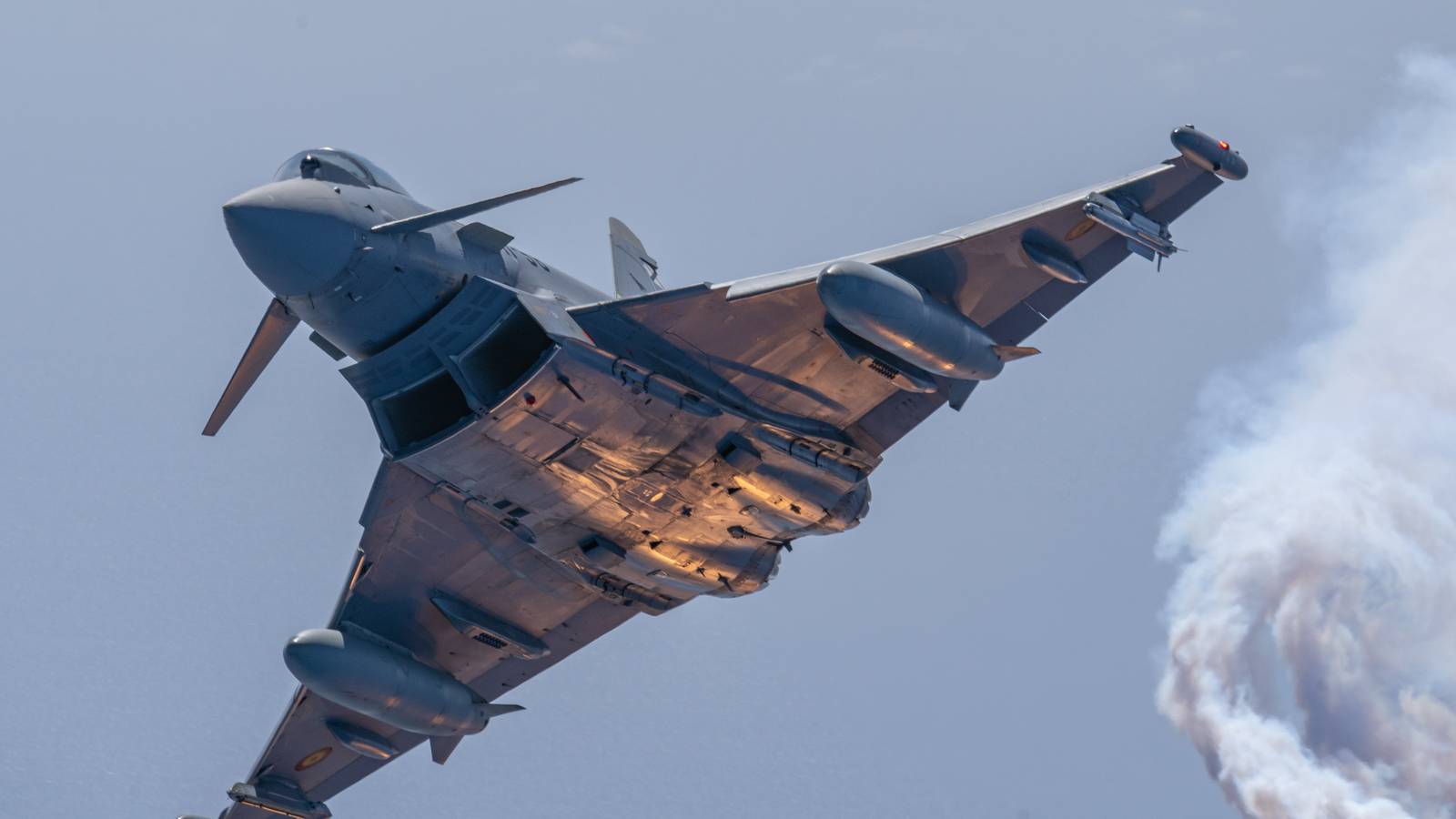 Bird Strike Shatters Eurofighter Canopy At Aire25: See The Photos!