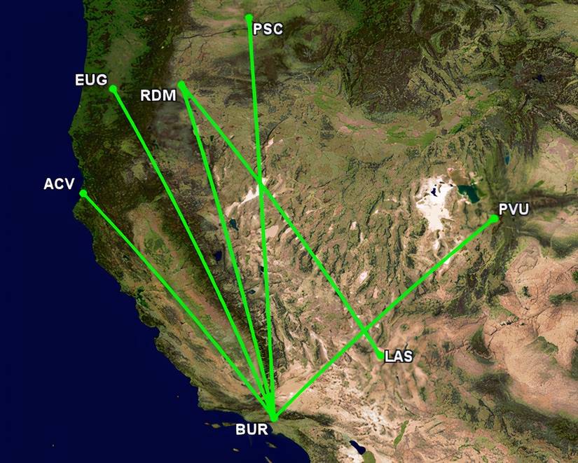 Breeze Airways Snatches 5 Routes From Avelo: West Coast Showdown