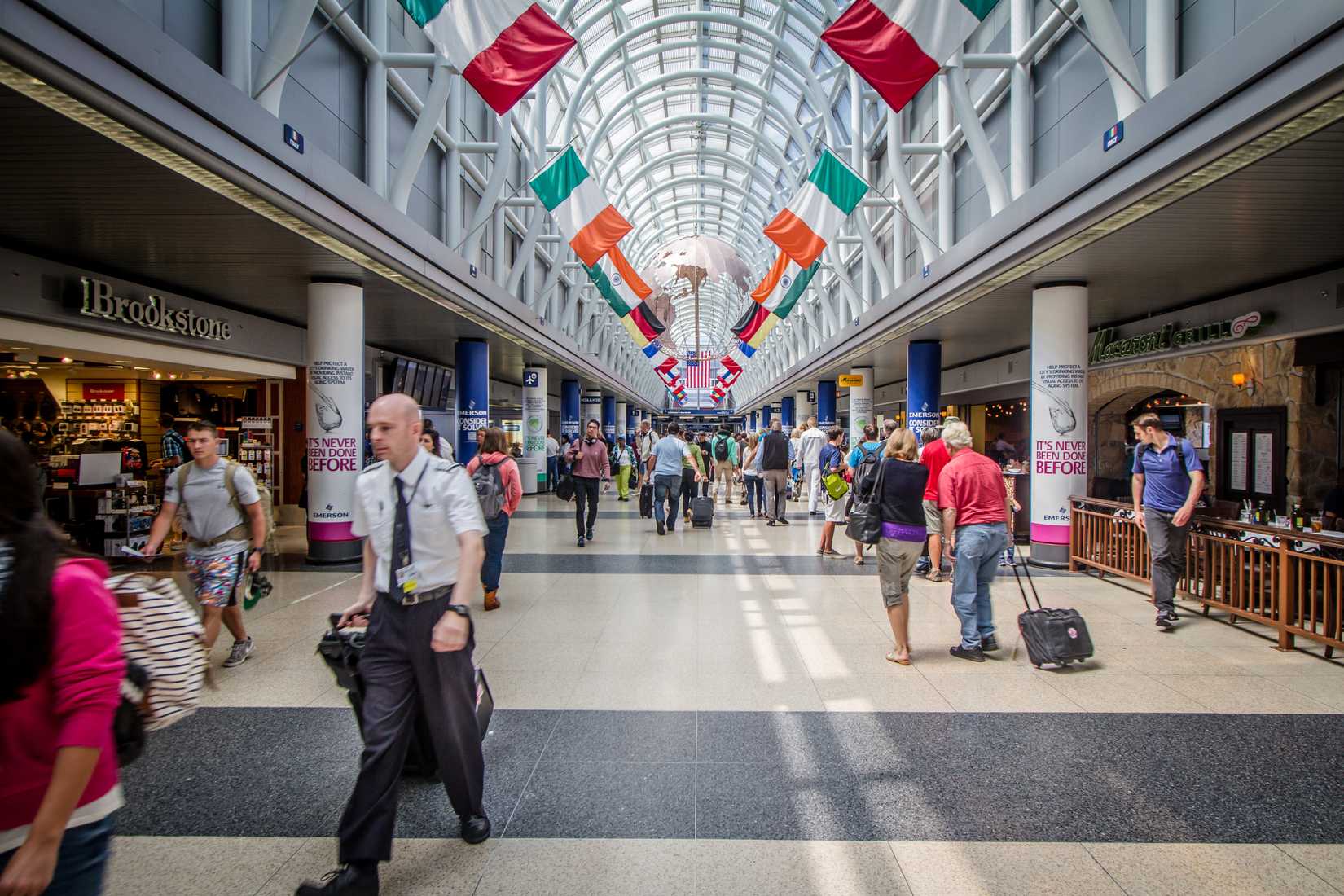 Inside Chicago Airport