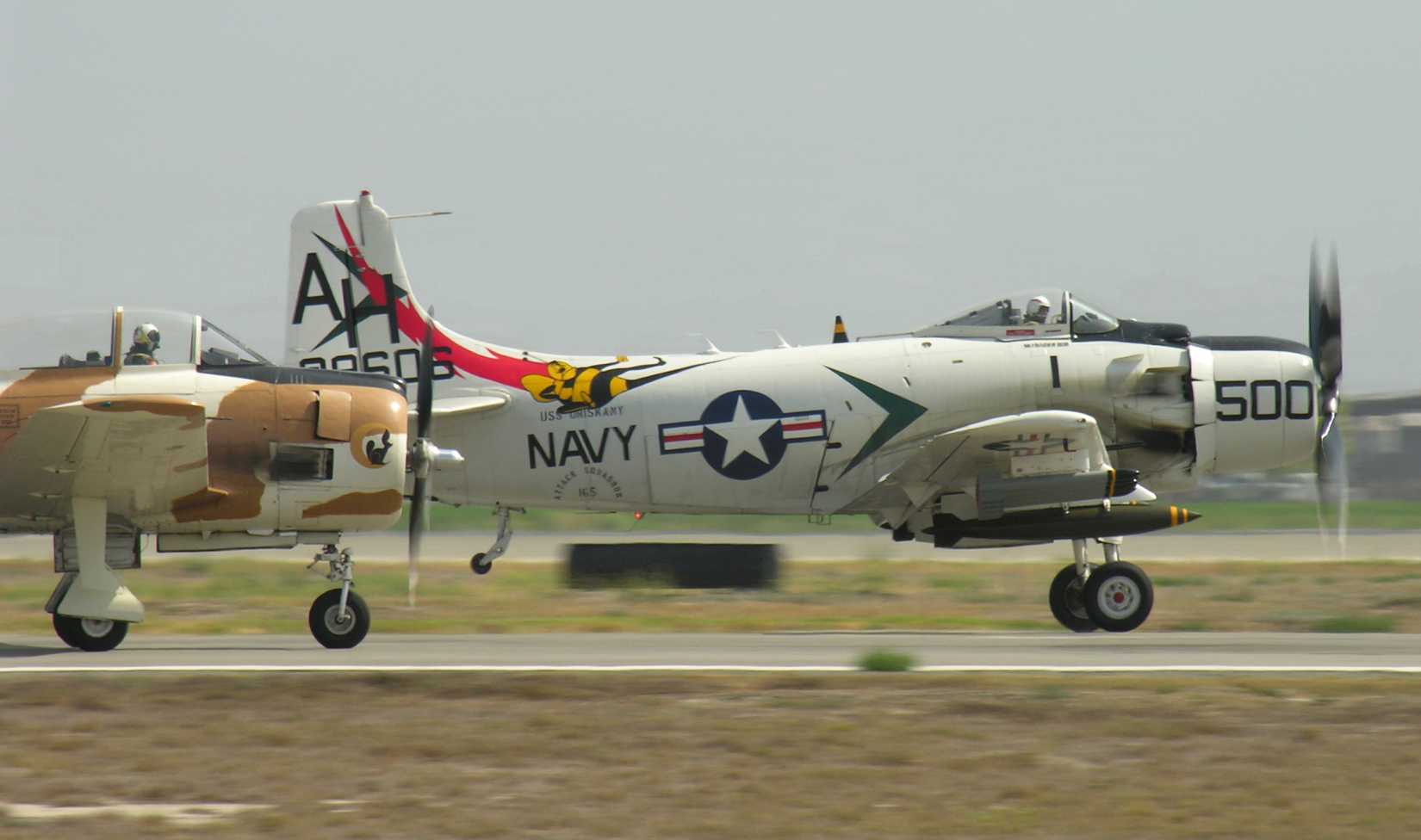Douglas A-1H (AD-6) Skyraider, Chino, California