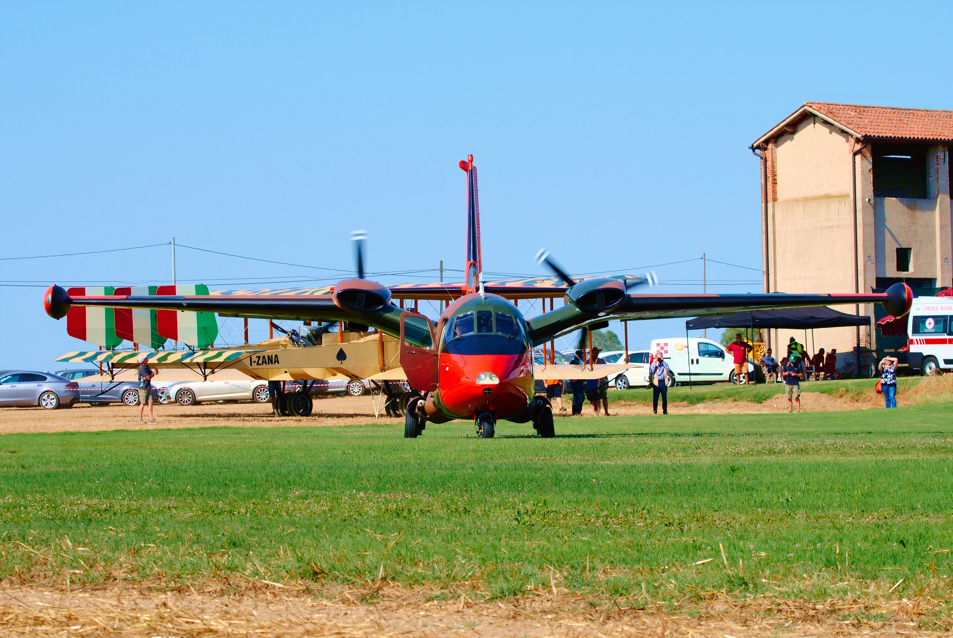 Fly Party 2025: A Rare Ride in Italy's Iconic Piaggio P.166 Aircraft