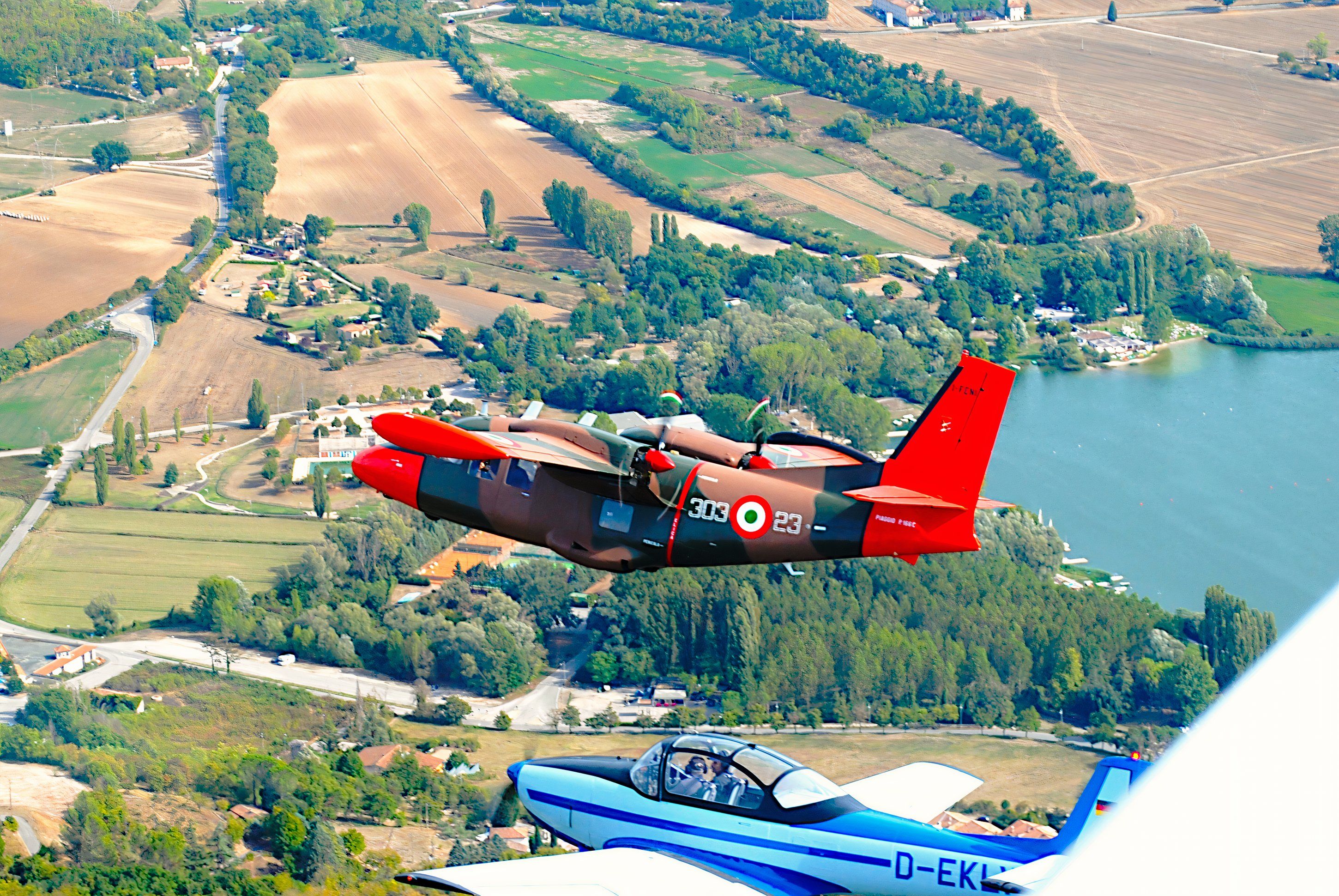 Fly Party 2025: A Rare Ride in Italy's Iconic Piaggio P.166 Aircraft