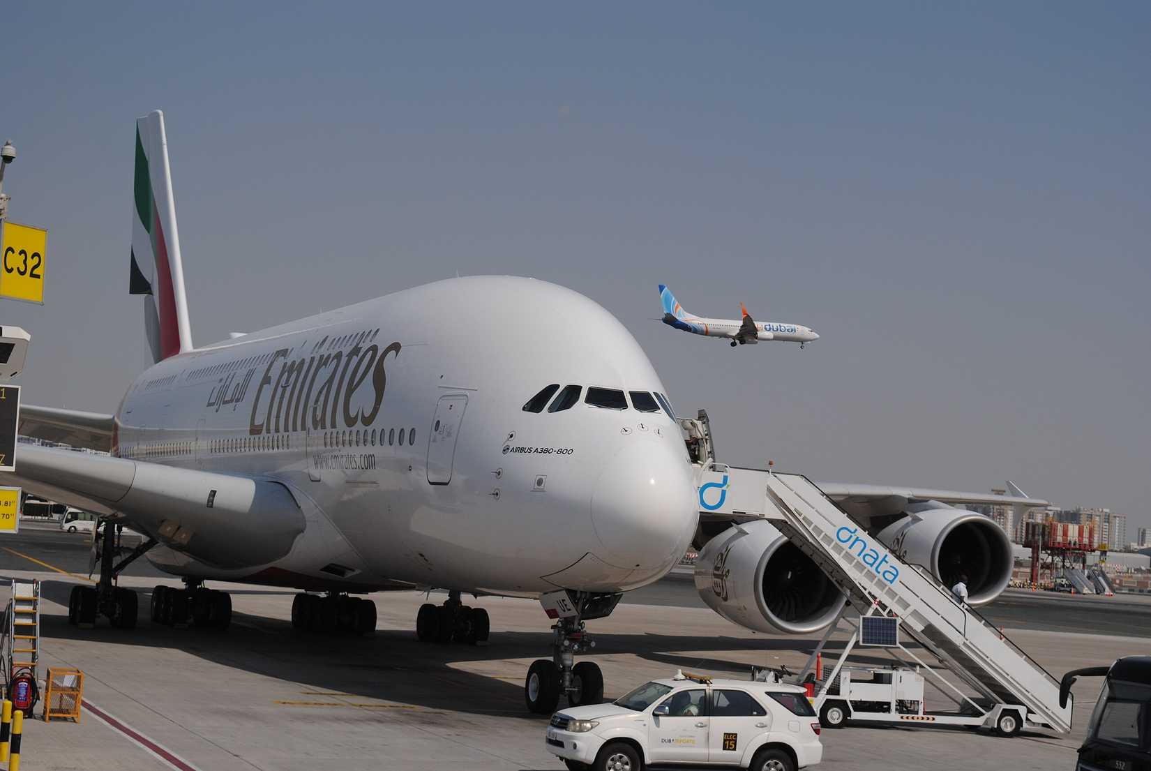 Emirates A380 Dubai International Airport