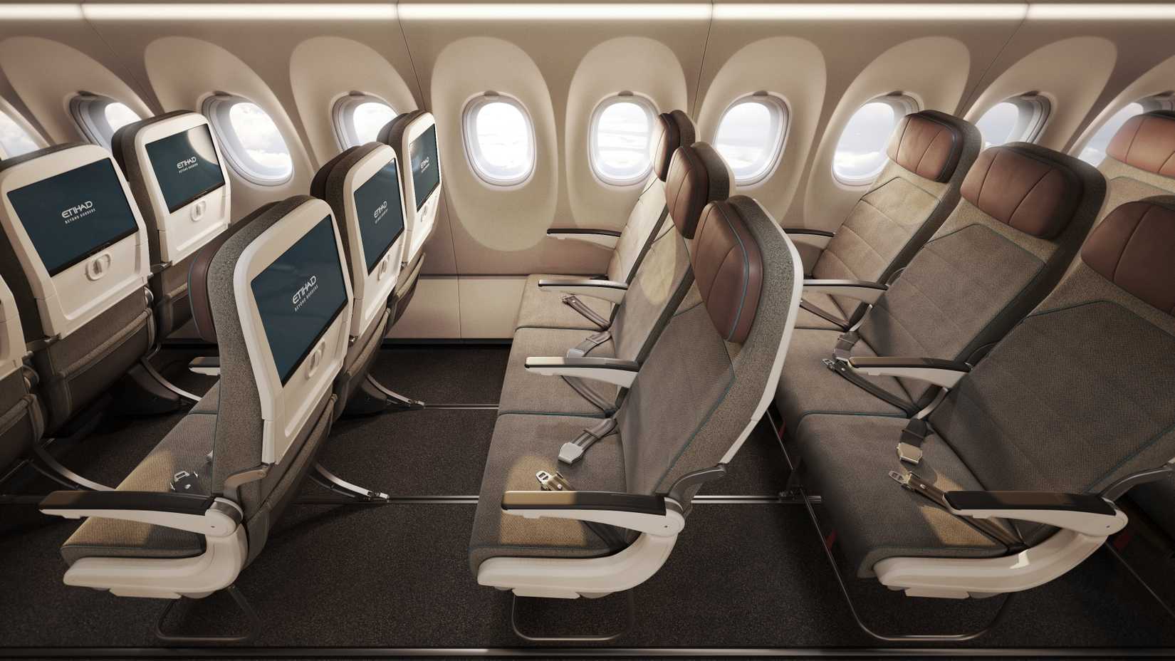 Etihad A321LR Economy Class