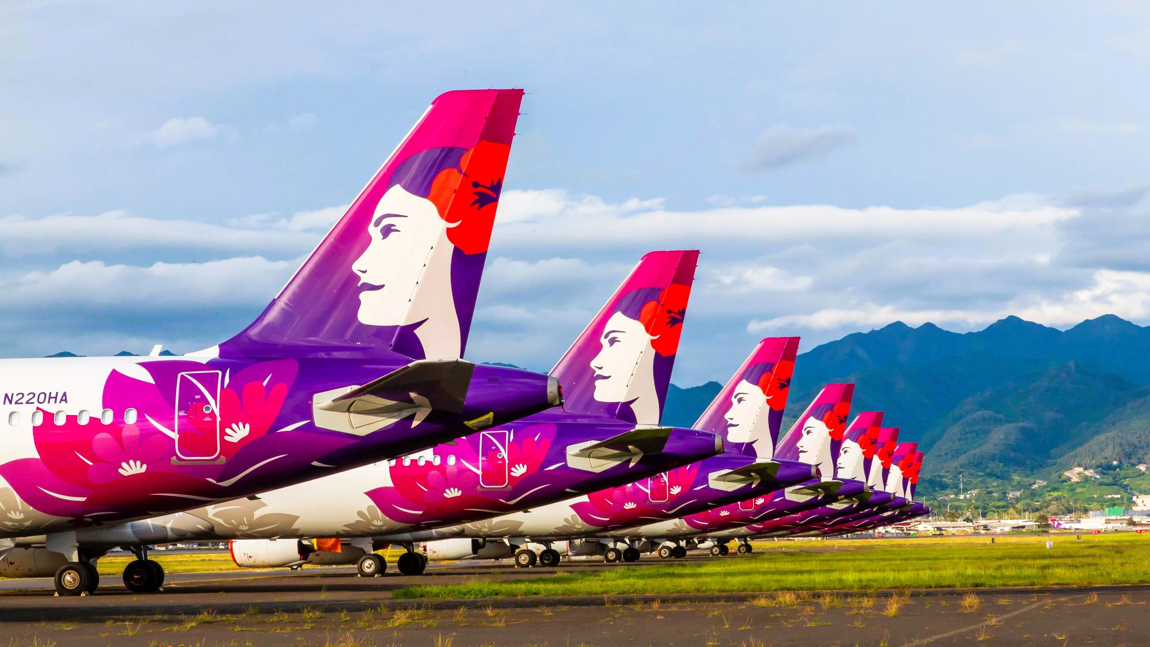 Étiquette de bagages brodée Hawaiian Airlines | Articles