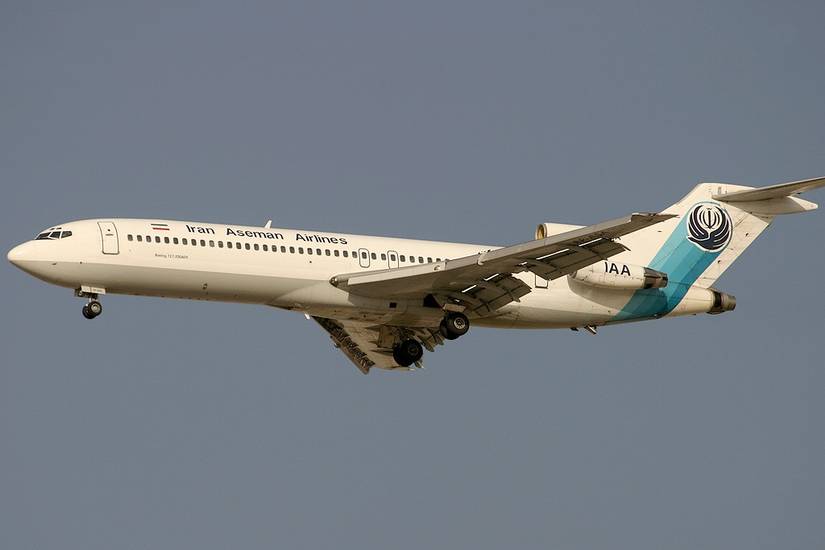 Iran Aseman Airlines Boeing 727
