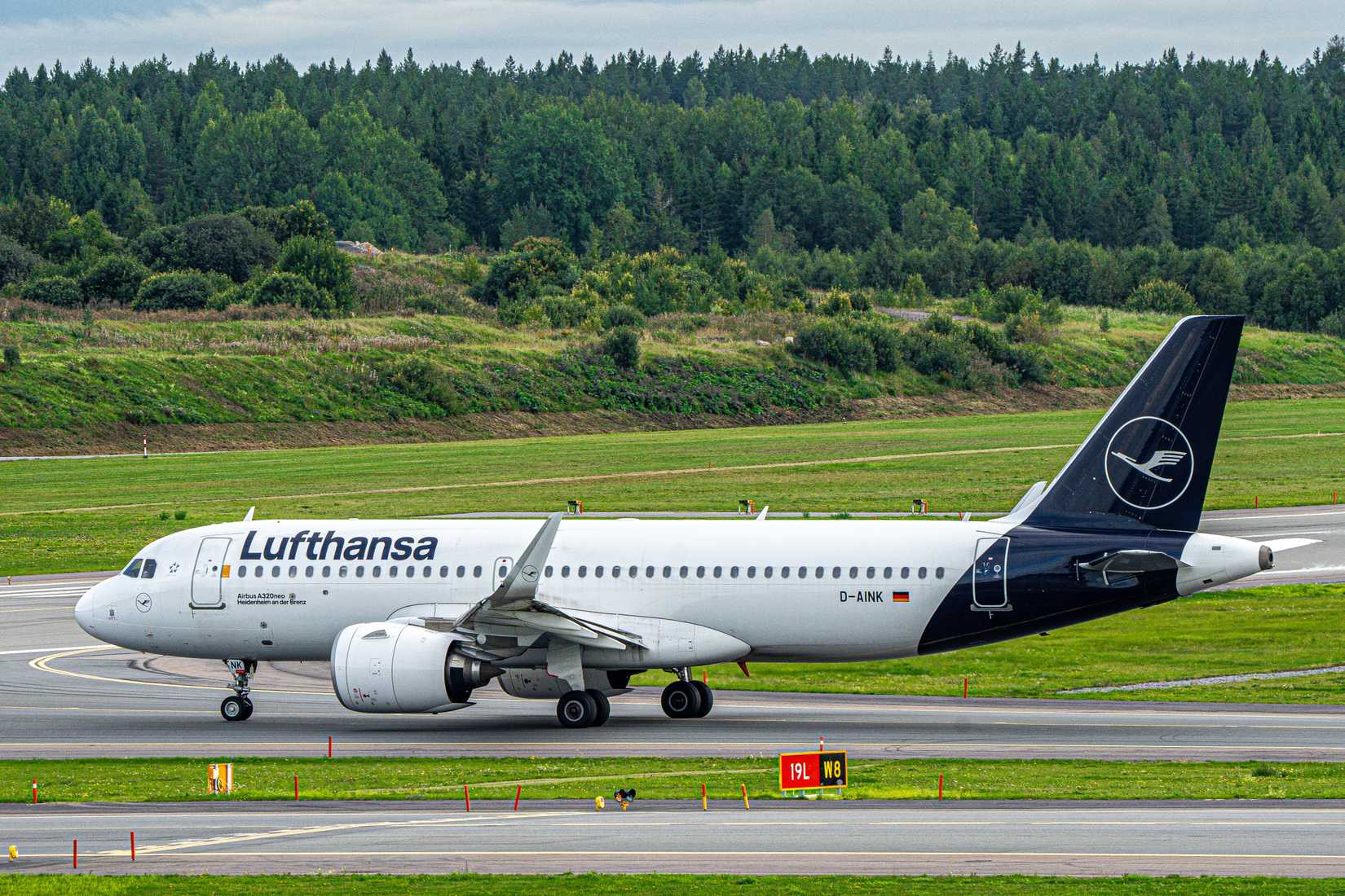 Lufthansa Airbus A320neo In Stockholm
