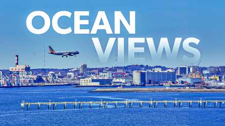 View of Boston Logan Airport
